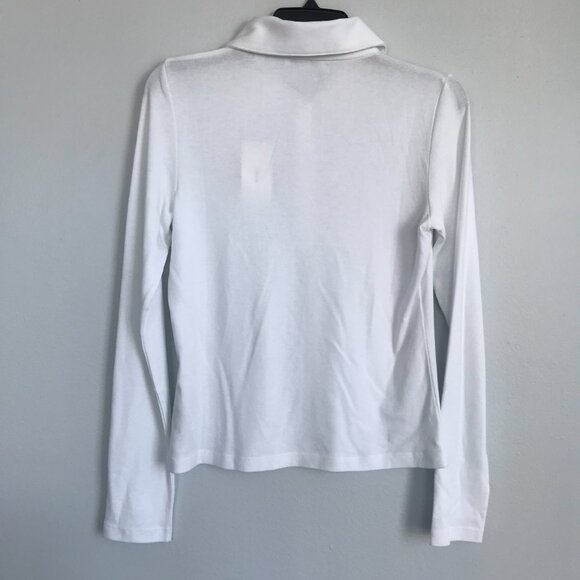 VINCE Pima Cotton Blend Button-Up Shirt - Picture 5 of 5